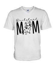 Dachshund Mum V-Neck T-Shirt tile