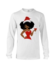 Christmas Afro Girl Long Sleeve Tee tile