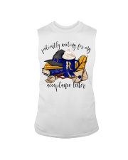Patiently waiting for my acceptance letter blue Sleeveless Tee tile