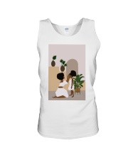 Mom and daughter Unisex Tank tile