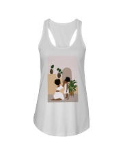 Mom and daughter Ladies Flowy Tank tile