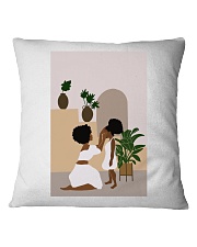 Mom and daughter Square Pillowcase tile