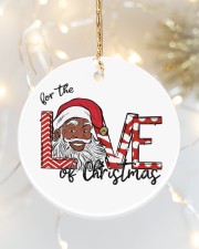 For The Love Of Christmas Circle ornament - single (porcelain) aos-circle-ornament-single-porcelain-lifestyles-03