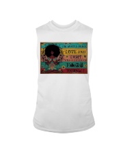 I'm mostly peace poster Sleeveless Tee tile