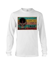 I'm mostly peace poster Long Sleeve Tee tile