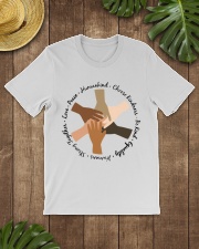 Equality Inclusion Kindeness Design Classic T-Shirt lifestyle-mens-crewneck-front-18