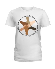 Equality Inclusion Kindeness Design Ladies T-Shirt tile