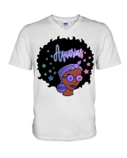 Aquarius V-Neck T-Shirt tile