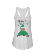 Merry Christmas Ladies Flowy Tank tile