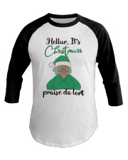 Merry Christmas Baseball Tee tile