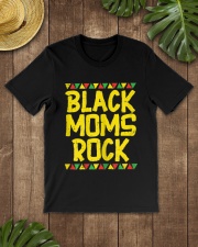 Black Moms Rock Classic T-Shirt lifestyle-mens-crewneck-front-18