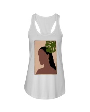 AFRICAN girl Ladies Flowy Tank tile