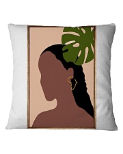 AFRICAN girl Square Pillowcase tile