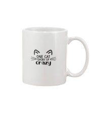 One Cat Short Of Crazy Mug tile