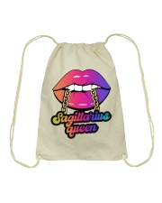 Sagittarius Queen Drawstring Bag tile