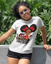 Afro little girl Christmas Cookie Tester Classic T-Shirt apparel-classic-tshirt-lifestyle-front-232
