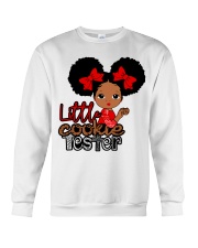 Afro little girl Christmas Cookie Tester Crewneck Sweatshirt tile