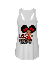 Afro little girl Christmas Cookie Tester Ladies Flowy Tank tile