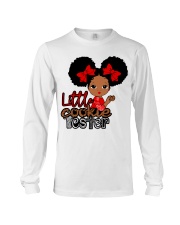 Afro little girl Christmas Cookie Tester Long Sleeve Tee tile