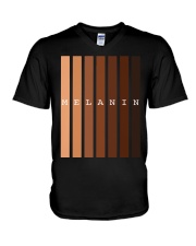 Melanin 7 V-Neck T-Shirt tile