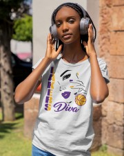 Lakers Basketball 2 Classic T-Shirt apparel-ladies-t-shirt-lifestyle-front-83