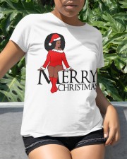 Merry Christmas Black queen Classic T-Shirt apparel-classic-tshirt-lifestyle-front-234