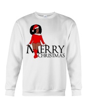 Merry Christmas Black queen Crewneck Sweatshirt tile