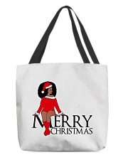 Merry Christmas Black queen All-Over Tote tile