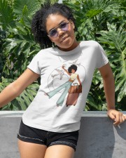 Travel afro girl Classic T-Shirt apparel-classic-tshirt-lifestyle-front-232