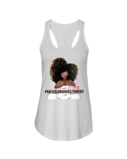 Prayer changes me Ladies Flowy Tank tile