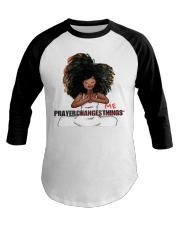 Prayer changes me Baseball Tee tile