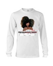 Prayer changes me Long Sleeve Tee tile