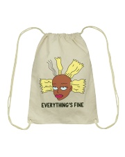 RR Cyn Everything's fine Drawstring Bag tile