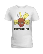 RR Cyn Everything's fine Ladies T-Shirt tile