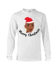 Bald girl Christmas Long Sleeve Tee tile