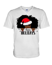 Merry Christmas 5 V-Neck T-Shirt tile