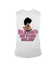 Blessed Beyond Belief Afro Lola Pink Sleeveless Tee tile