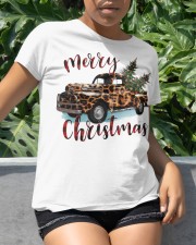 Merry Christmas Leopard Truck Classic T-Shirt apparel-classic-tshirt-lifestyle-front-234