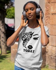 Feeling kinda Classic T-Shirt apparel-ladies-t-shirt-lifestyle-front-83