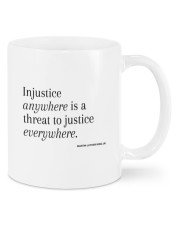 MLK Quote Black Letters Mugs tile
