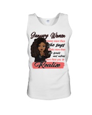 January Unisex Tank tile
