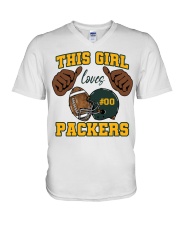 Packers V-Neck T-Shirt tile