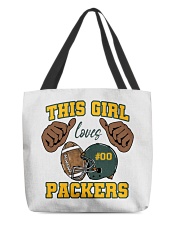 Packers All-Over Tote tile