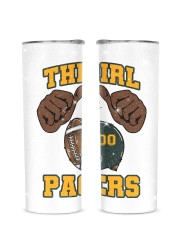 Packers Glitter Tumbler tile