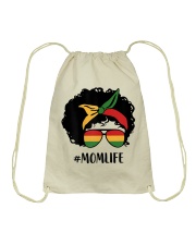 Mom Life Drawstring Bag tile