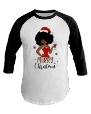 Merry Christmas Baseball Tee tile