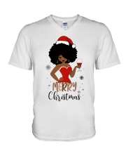 Merry Christmas V-Neck T-Shirt tile
