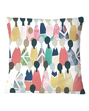 People of colors Square Pillowcase tile