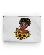 Black is beautiful Accessory Pouch tile
