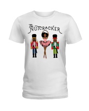 Afro Ballet Girl Ladies T-Shirt tile